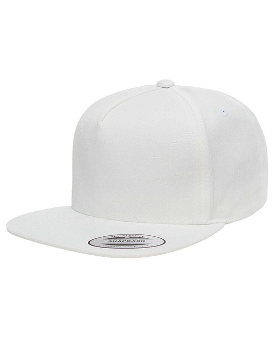 Headwear-Yupoong Adult Cotton Twill Snapback Cap Y6007-torontoscreenprinting.ca