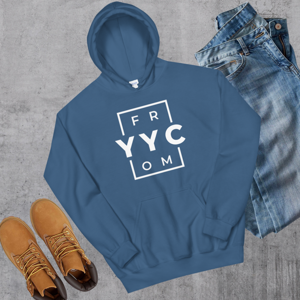 From YYC Hoodie - Indigo Blue / S
