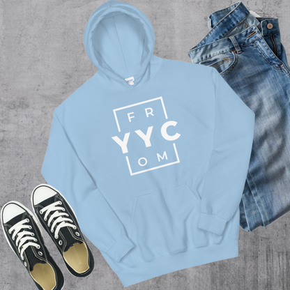 From YYC Hoodie - Light Blue / S