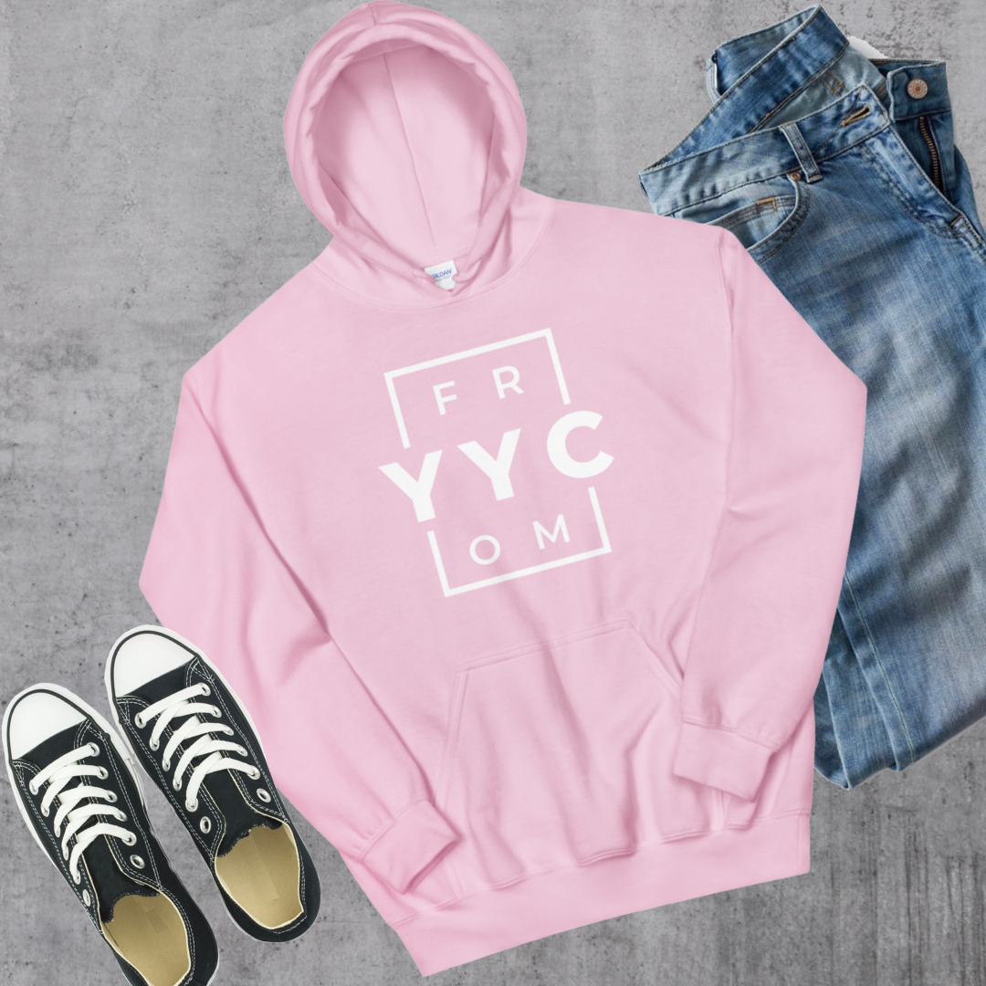 From YYC Hoodie - Light Pink / S