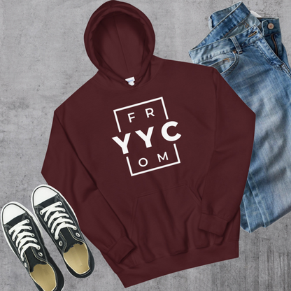 From YYC Hoodie - Maroon / S
