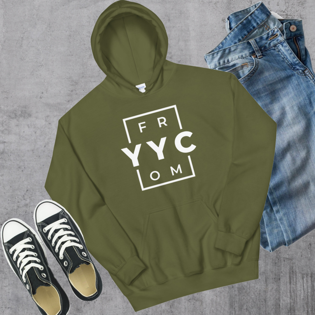 From YYC Hoodie - Military Green / S