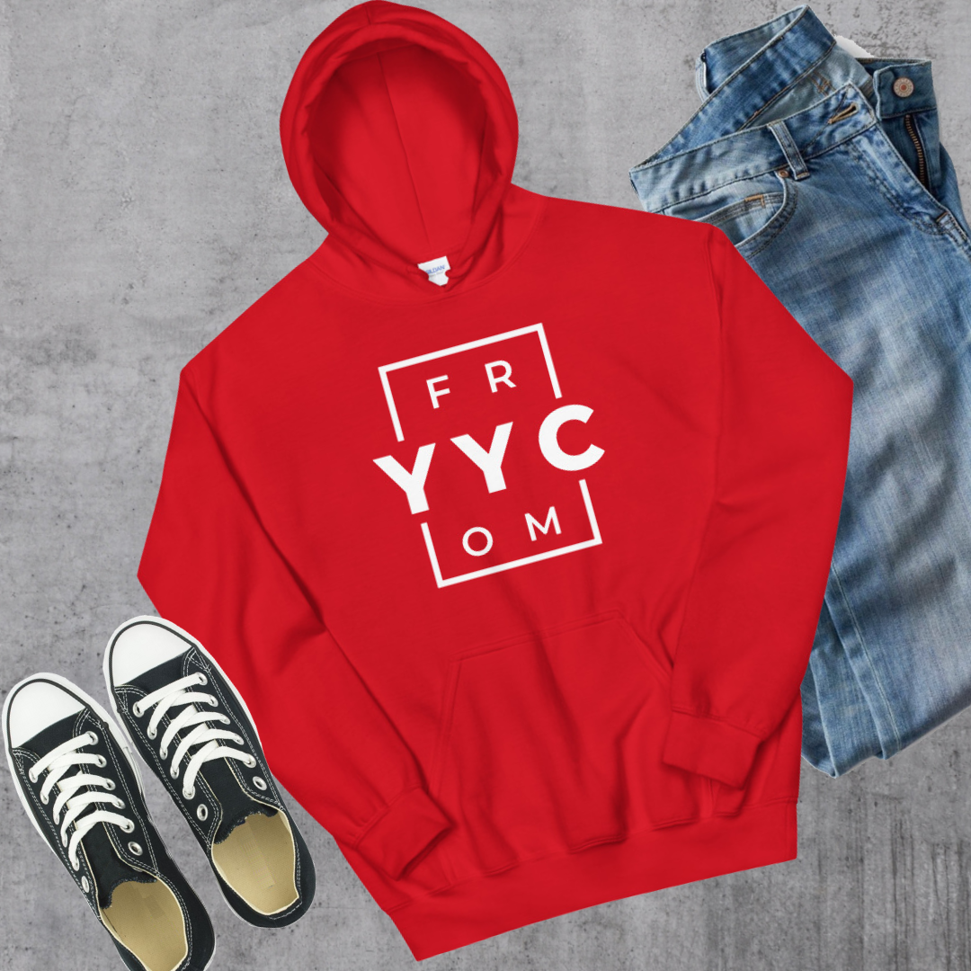 From YYC Hoodie - Red / S
