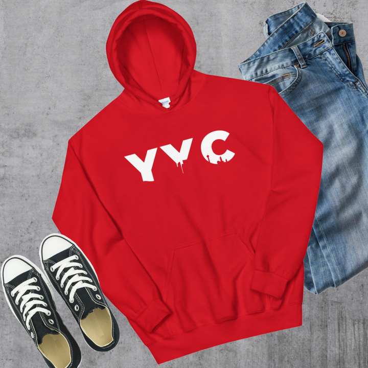 YYC Hoodie - Red / S