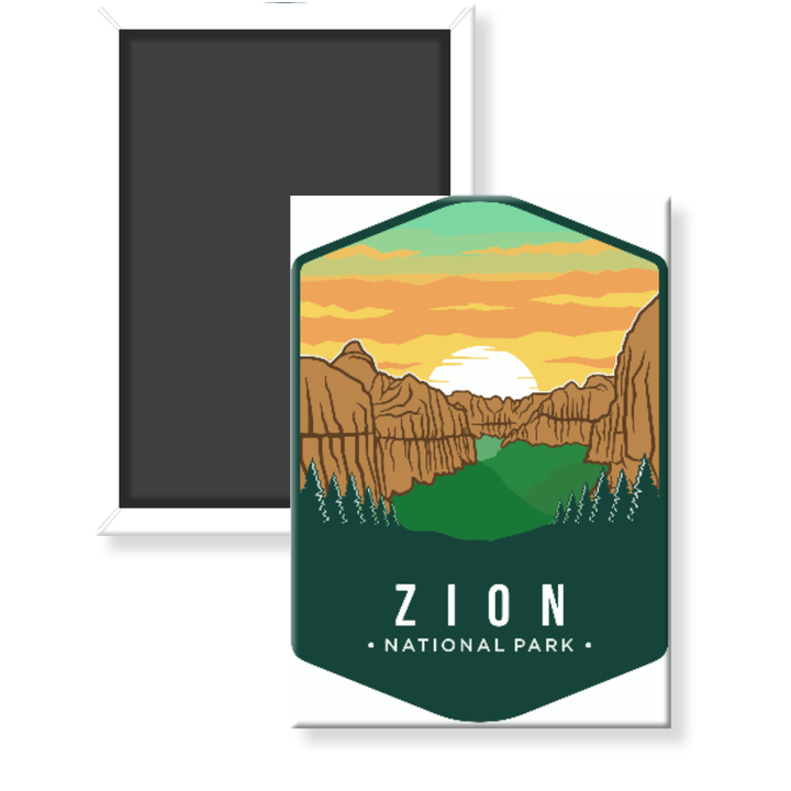 Zion National Park Magnet - magnet