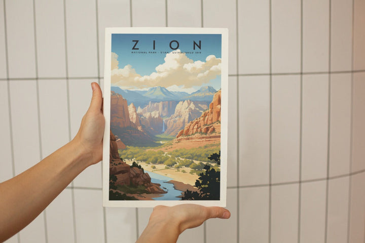 Zion National Park Poster - poster