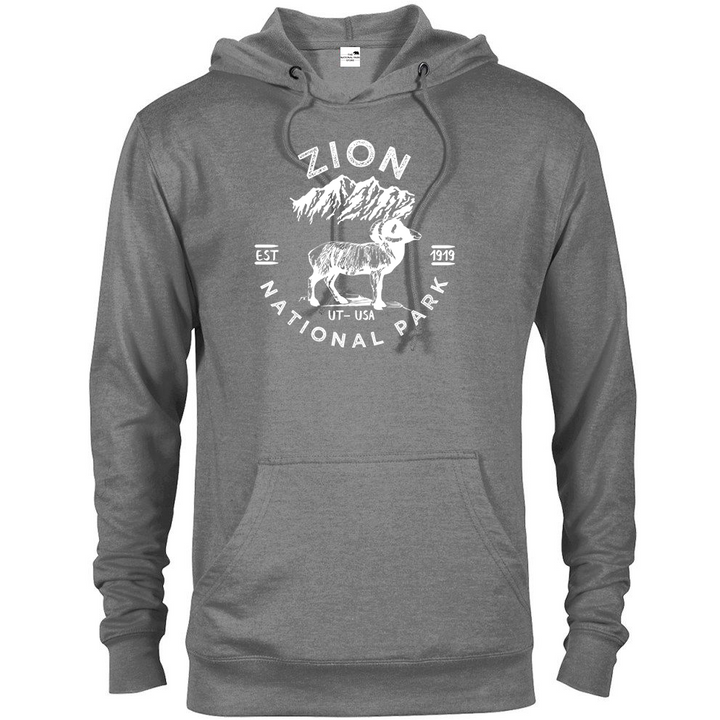 Zion National Park Unisex Hoodie - S / Athletic Heather - hoodie