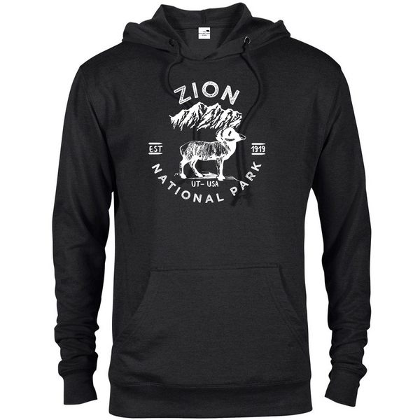 Zion National Park Unisex Hoodie - S / Black - hoodie