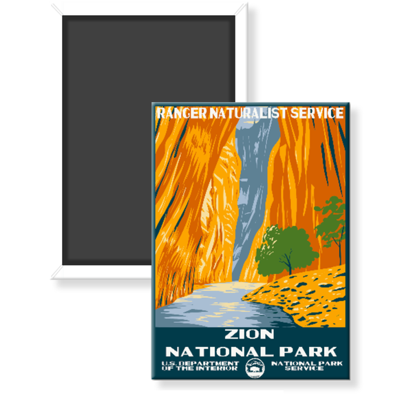 Zion National Park WPA Magnet - magnet