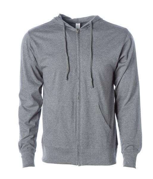Zips: unleash custom apparel with toronto live screen printing! Zips01 - Gunmetal Heather / XS - ZIPS